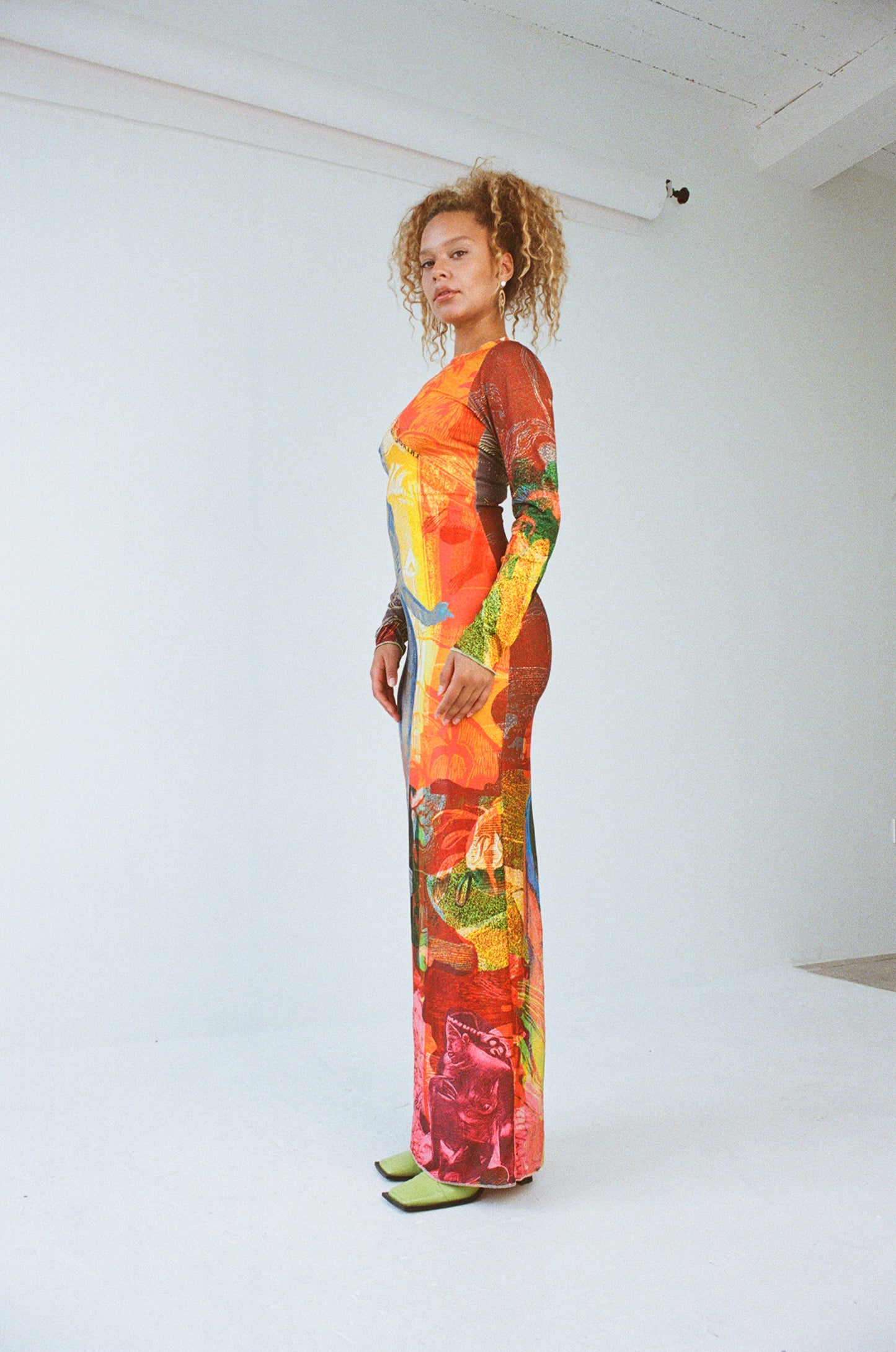 The Long-Sleeve Soleil Jersey Dress