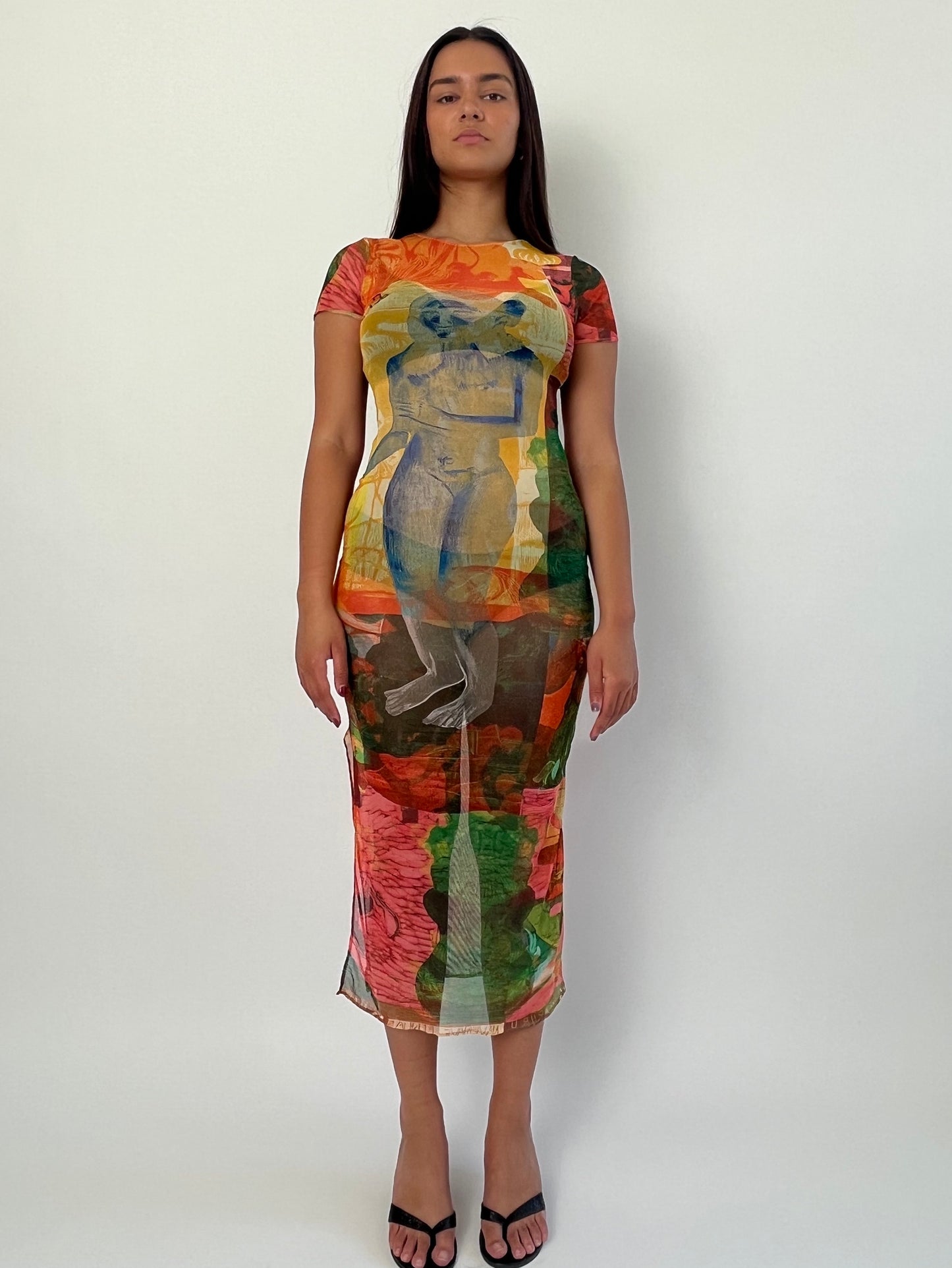 The Soleil Mesh Dress