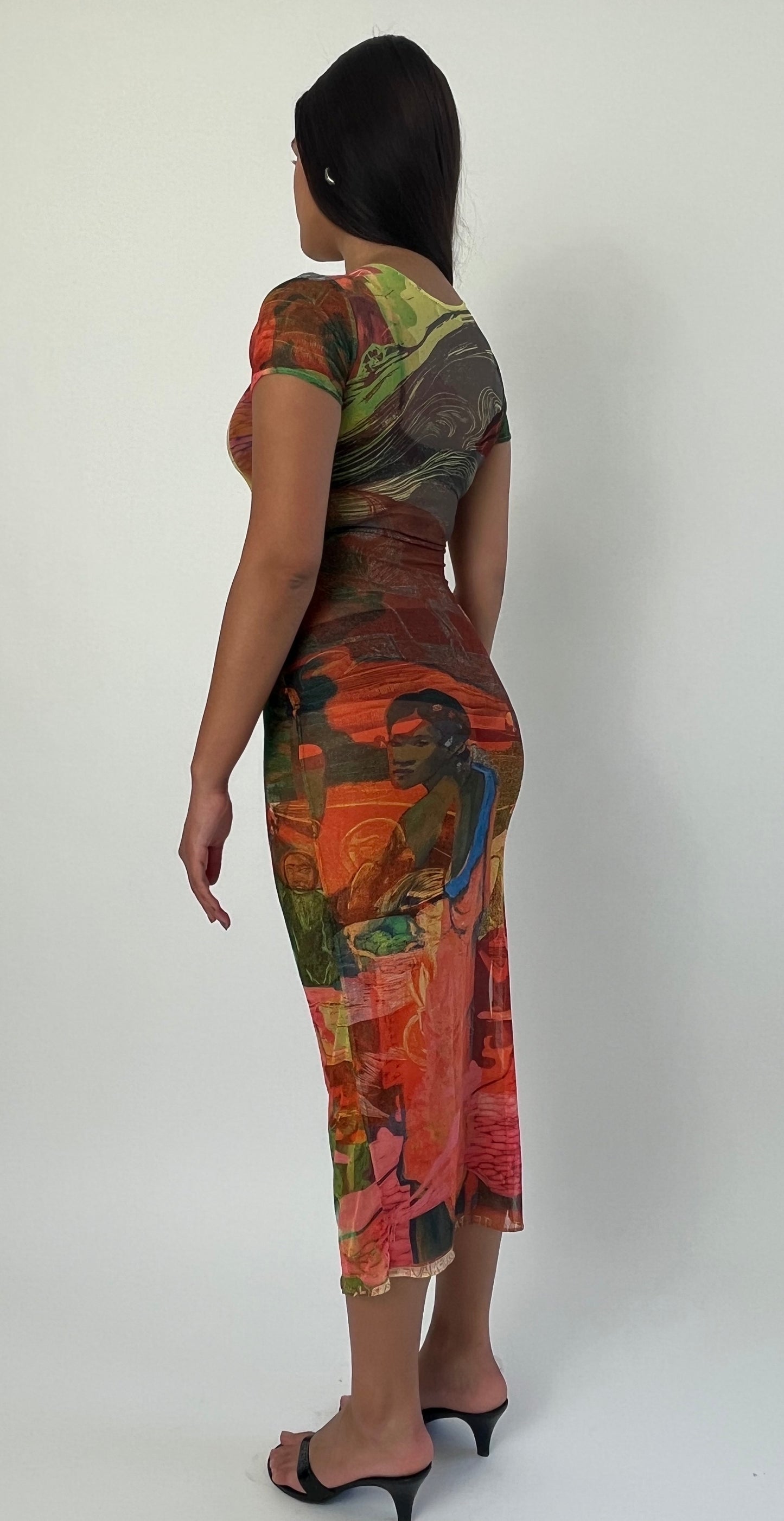 The Soleil Mesh Dress