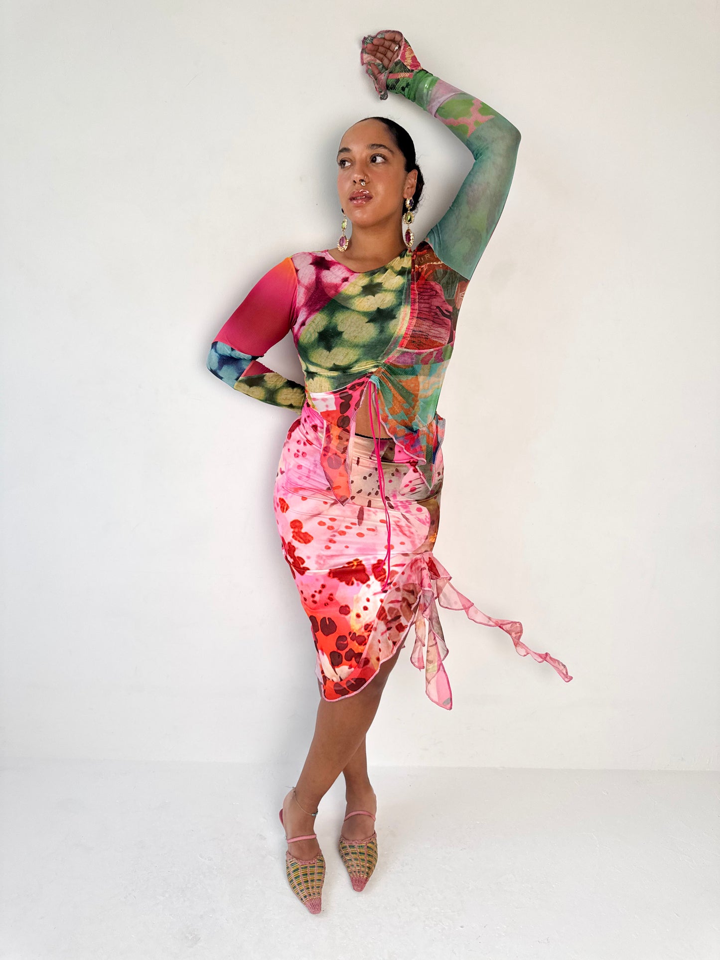 Blossom Ruffle Skirt - Medium