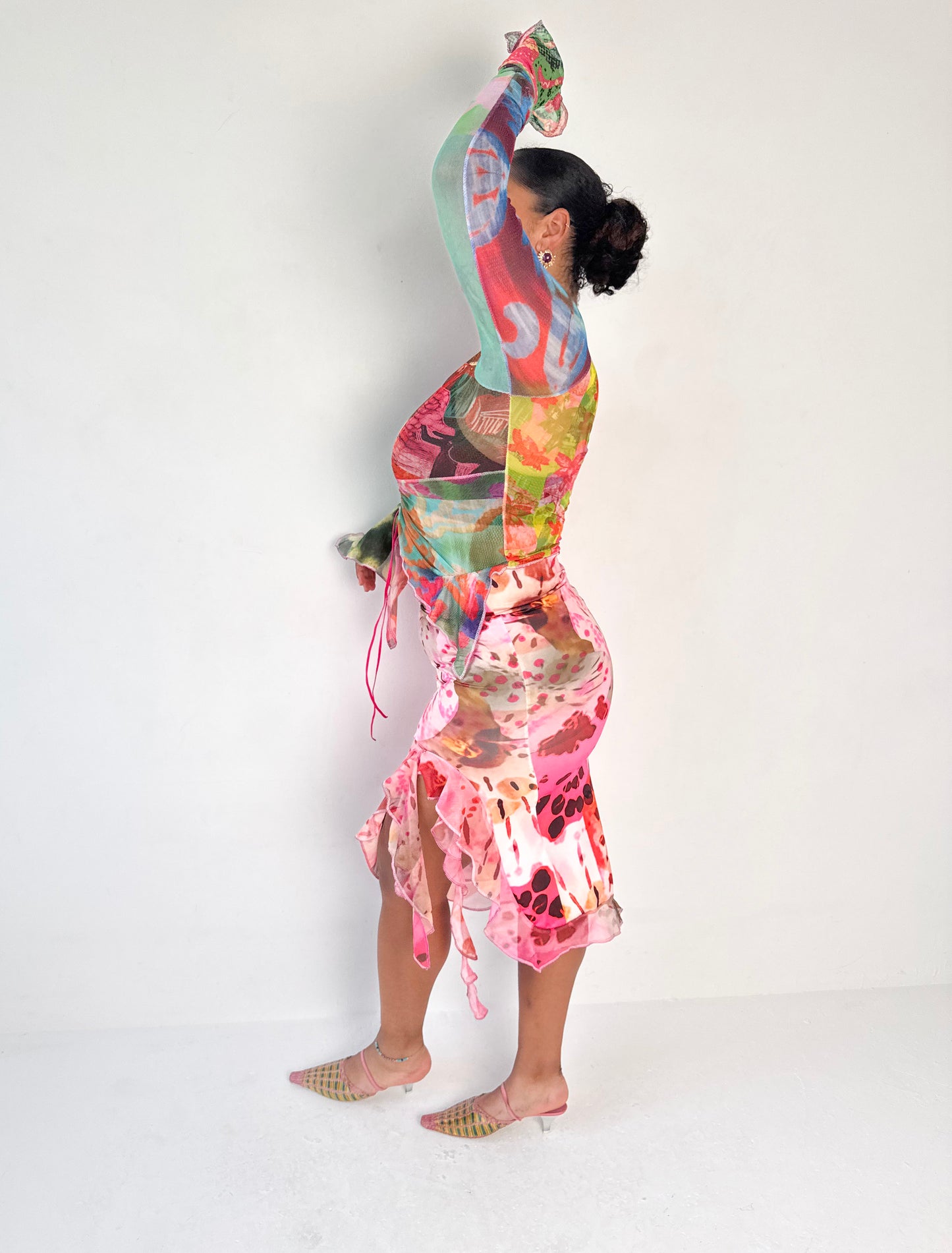 Blossom Ruffle Skirt - Medium