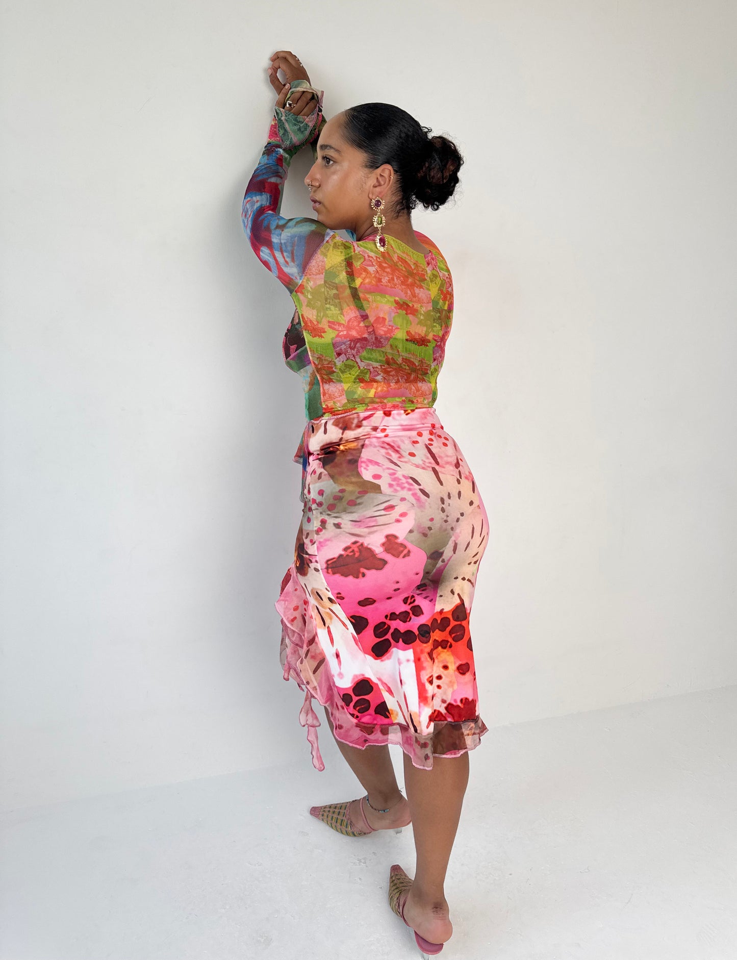 Blossom Ruffle Skirt - Medium