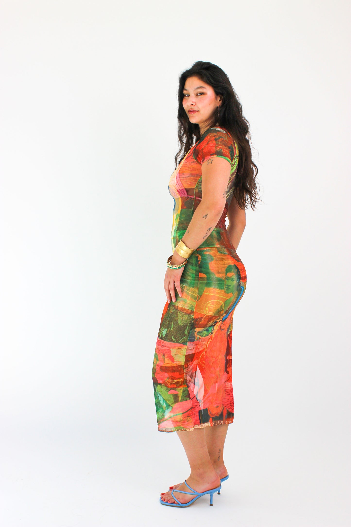 The Soleil Mesh Dress