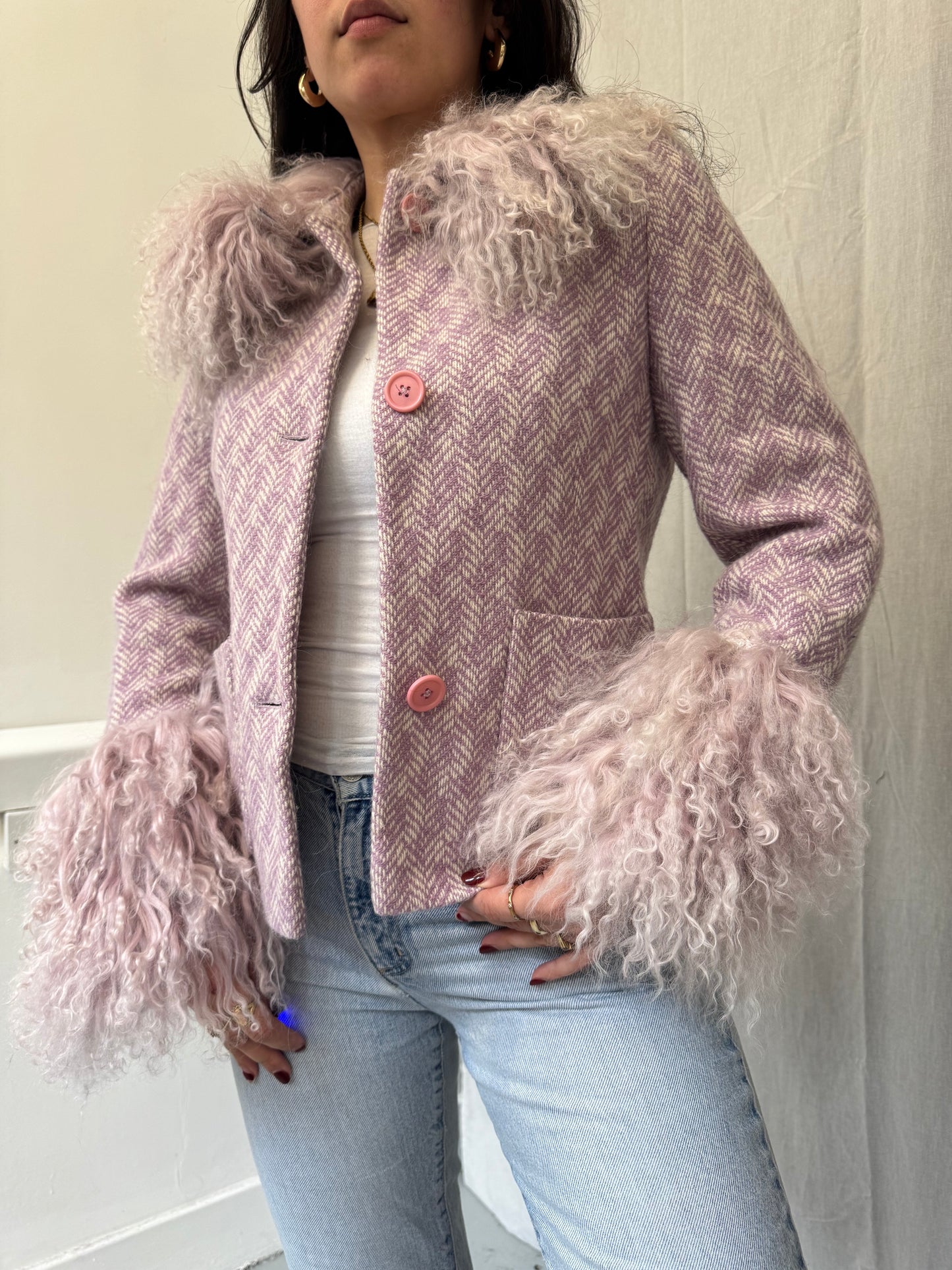 Lilac Wool Jacket