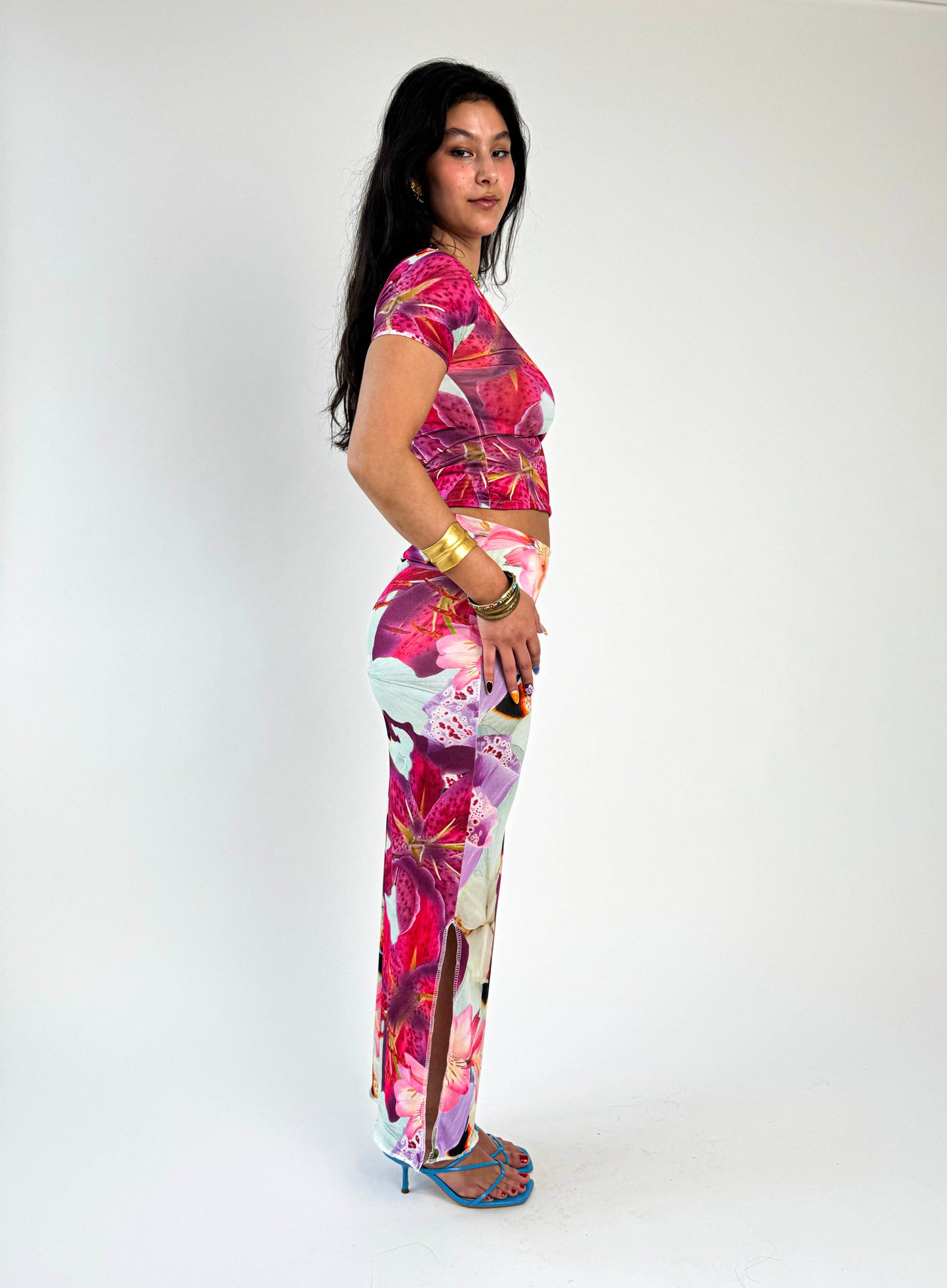 The Full Bloom Baby Tee