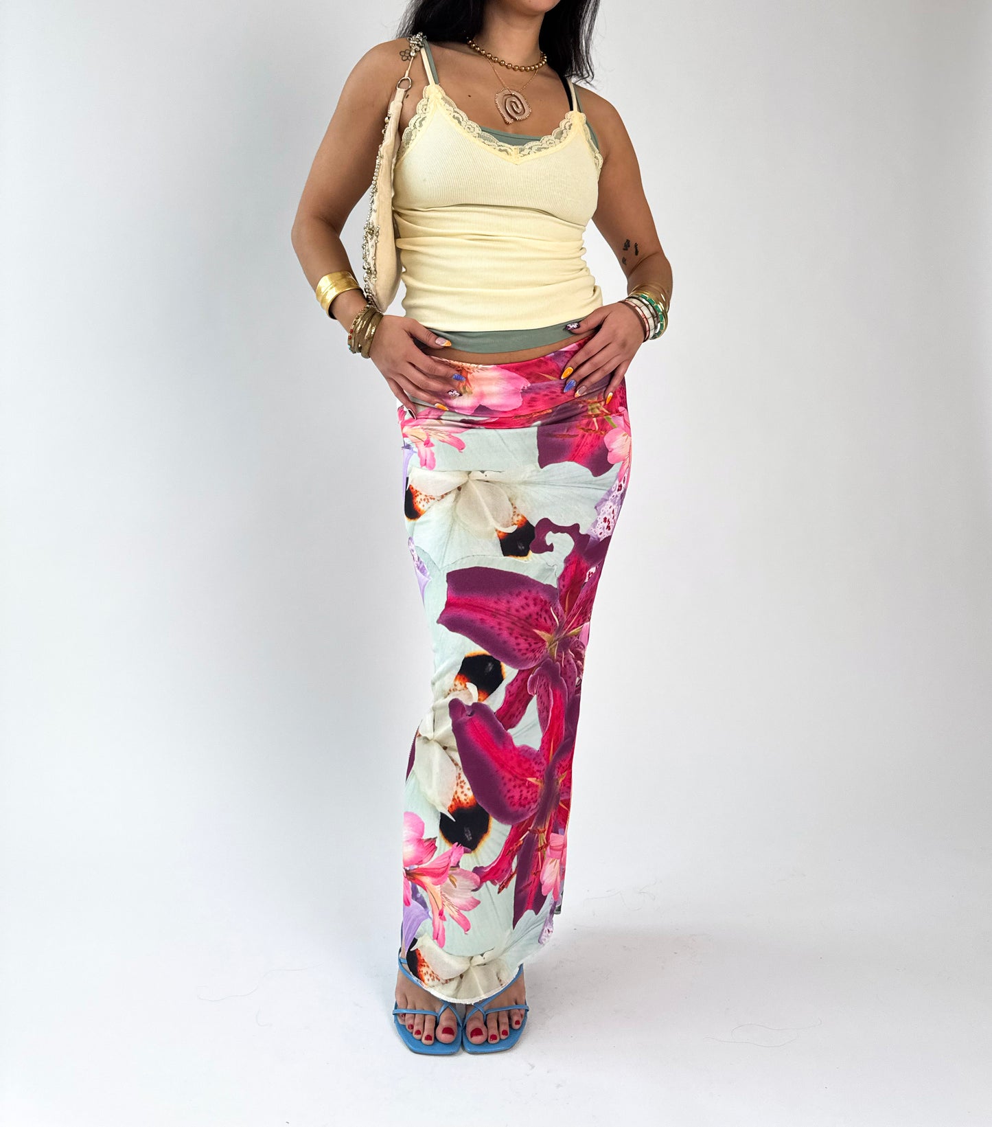 The Full Bloom Maxi Skirt