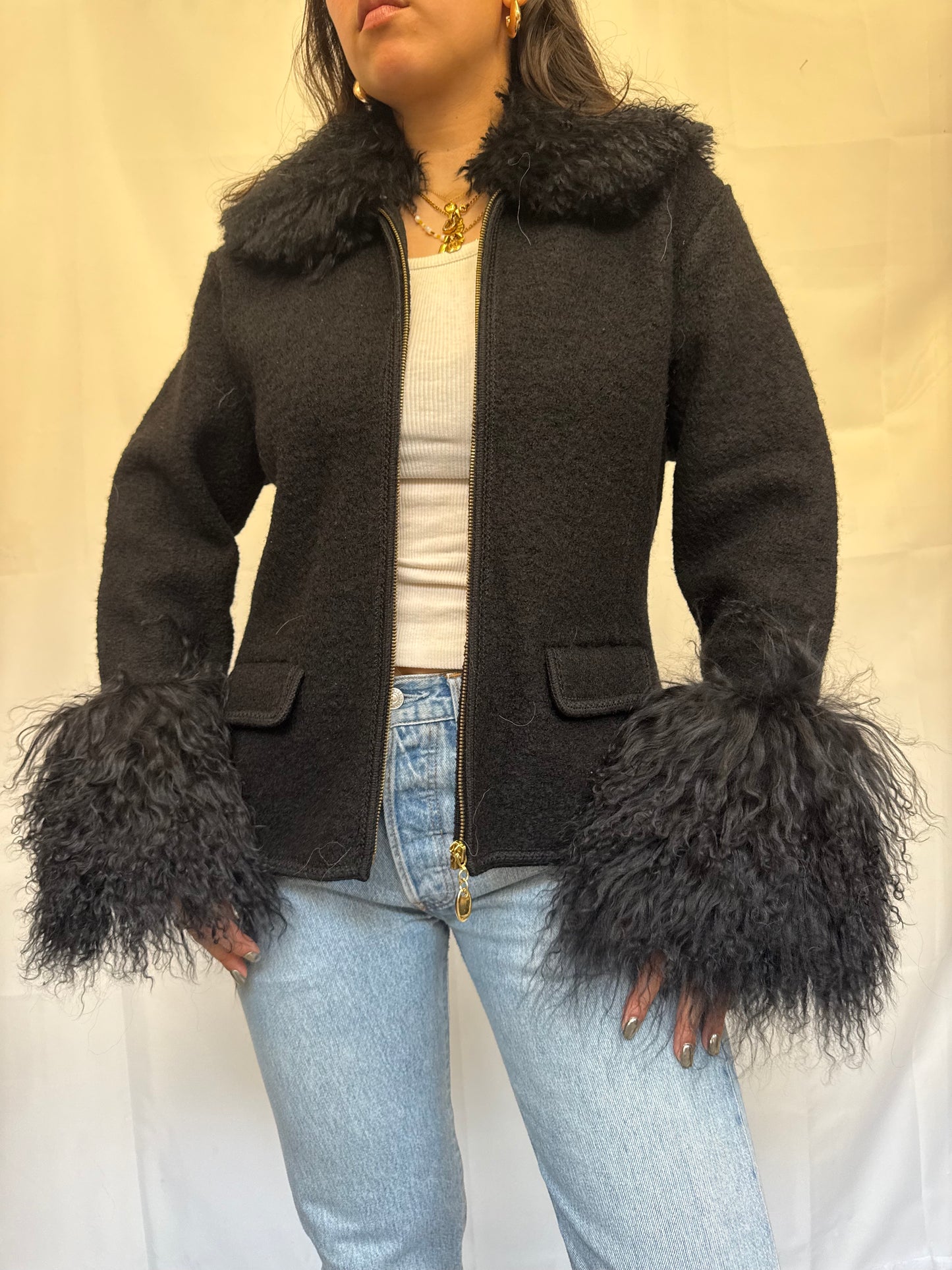 Black Wool Jacket