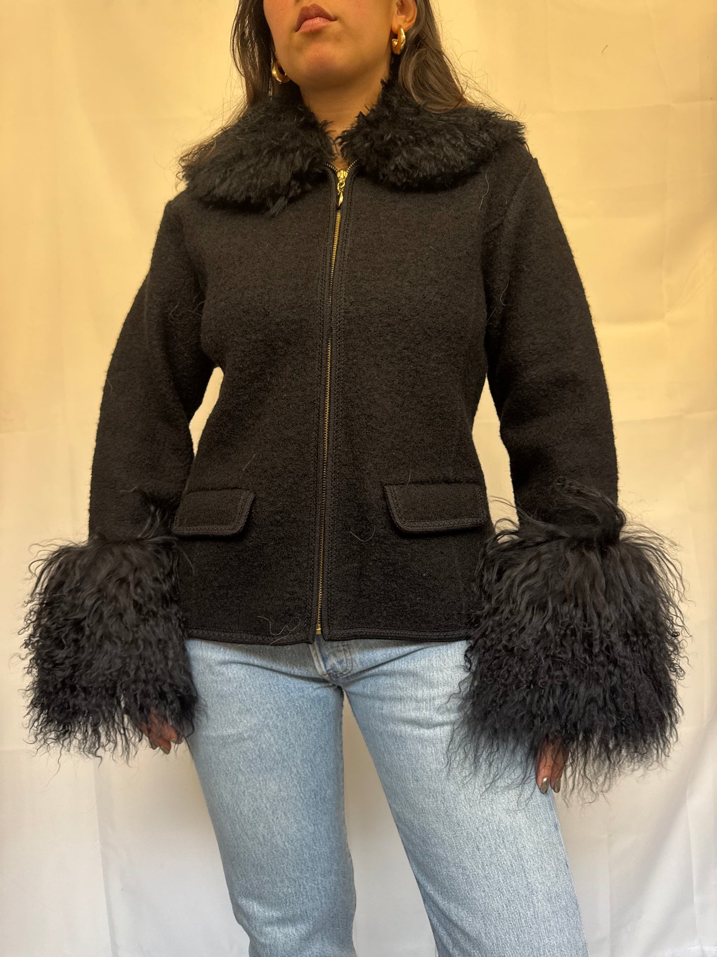 Black Wool Jacket