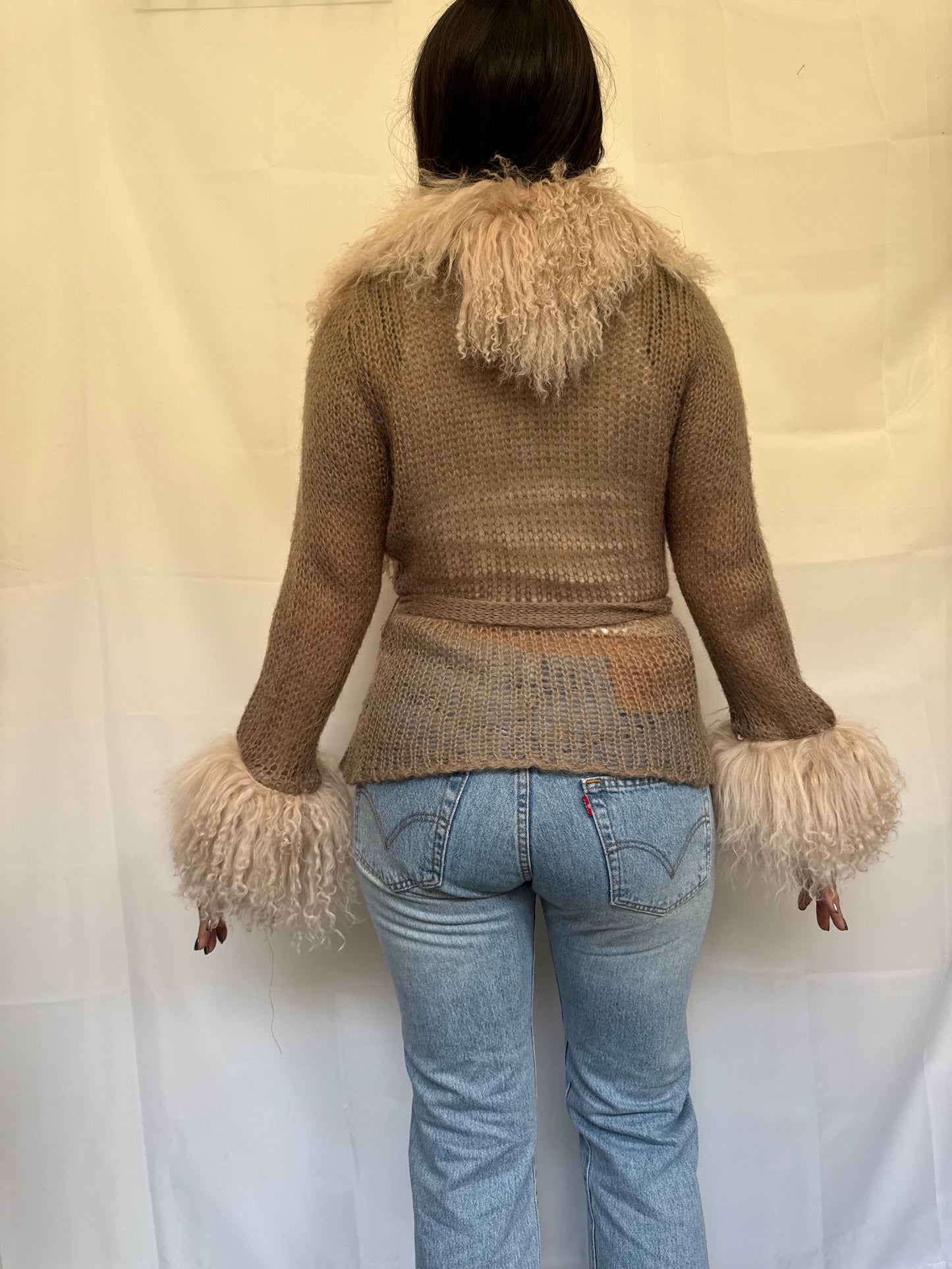 Grey Wrap Cardie