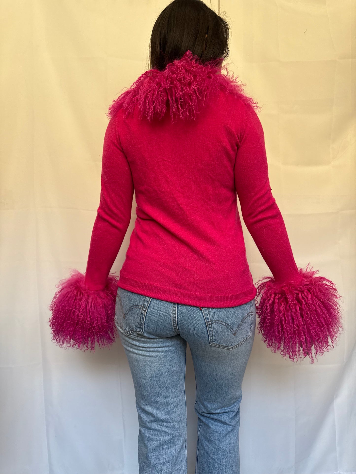 Hot Pink Cardigan