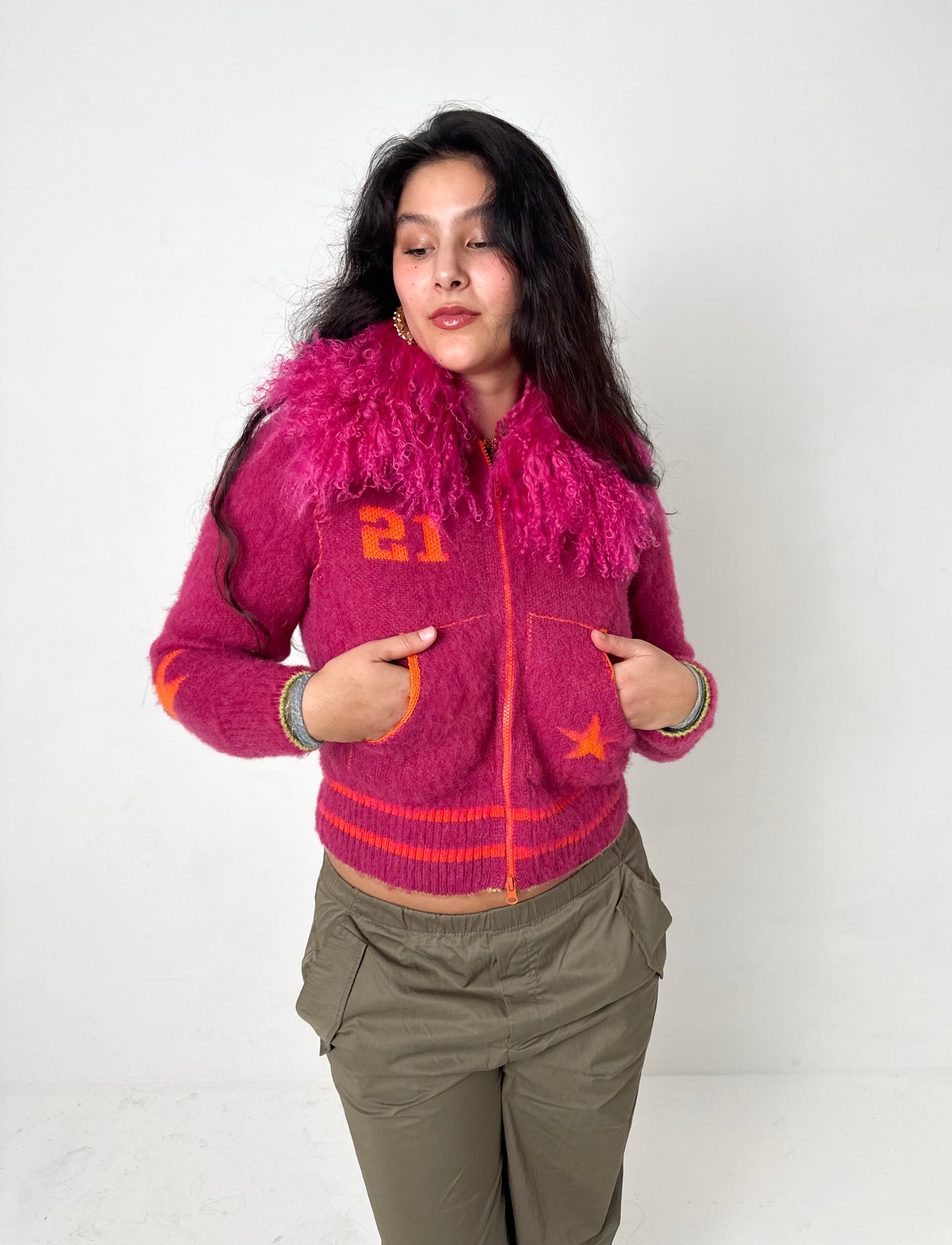 Fluffy Mongolian Detachable Collar