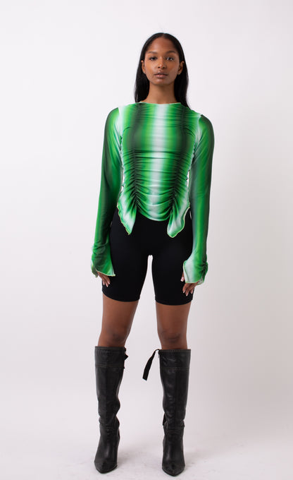 The Jungle Ombré Top