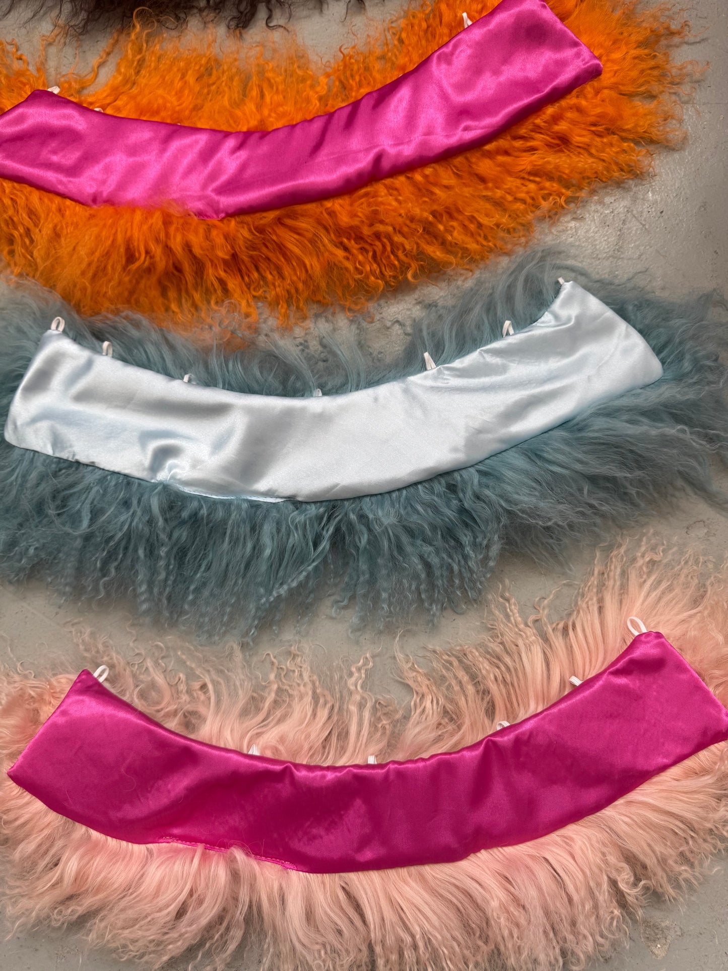 Fluffy Mongolian Detachable Collar