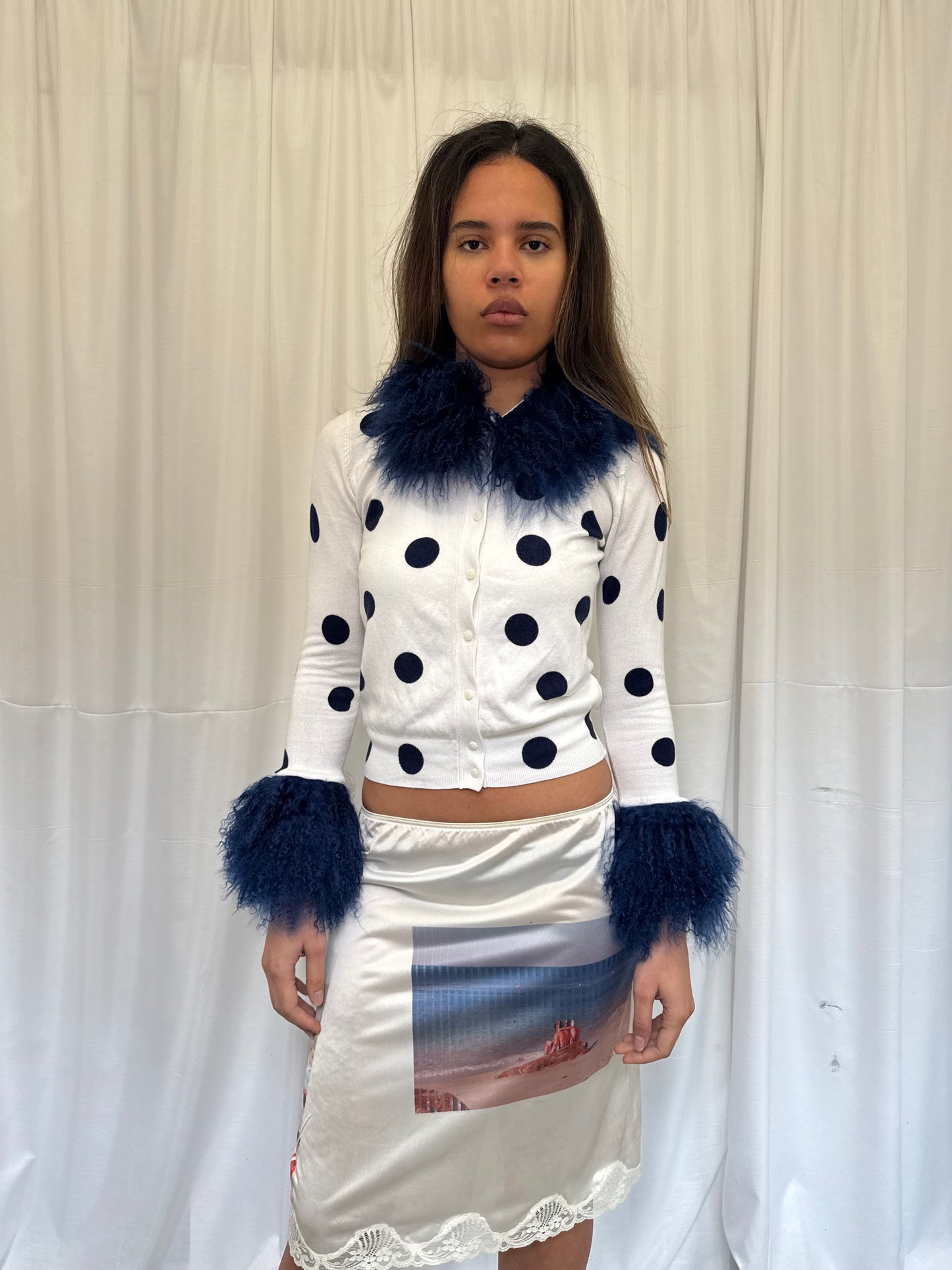 Polka-dot Cardigan