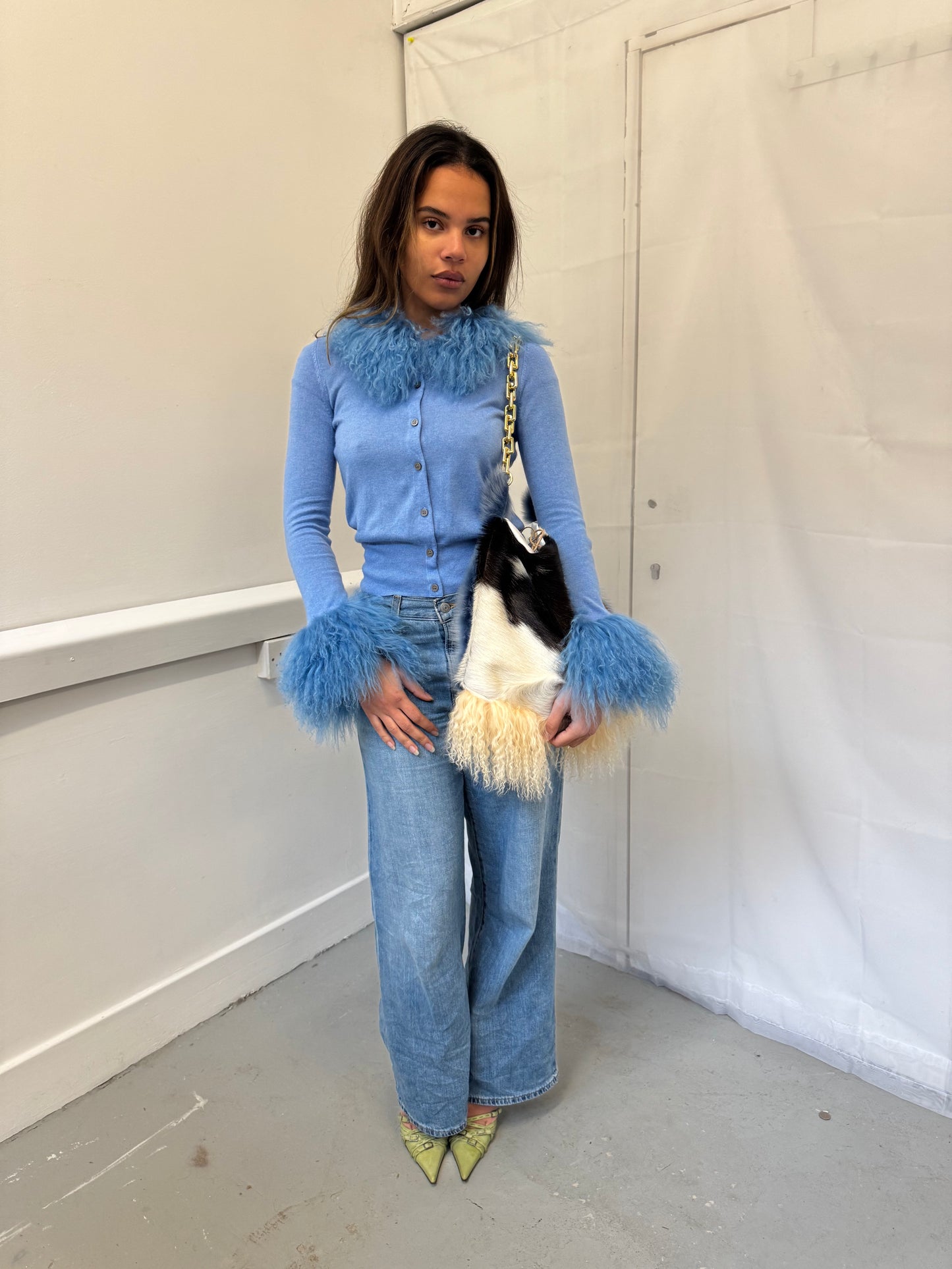 Cornflour Blue Cardigan