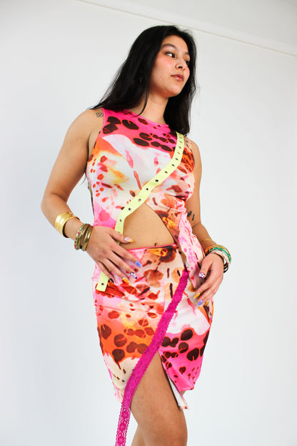 The Blossom Asymmetric Skirt