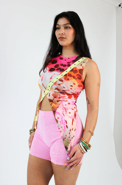 The Blossom Asymmetric Sleeveless Top