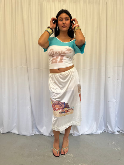 Postcard Slip Skirt 3 (M/L)