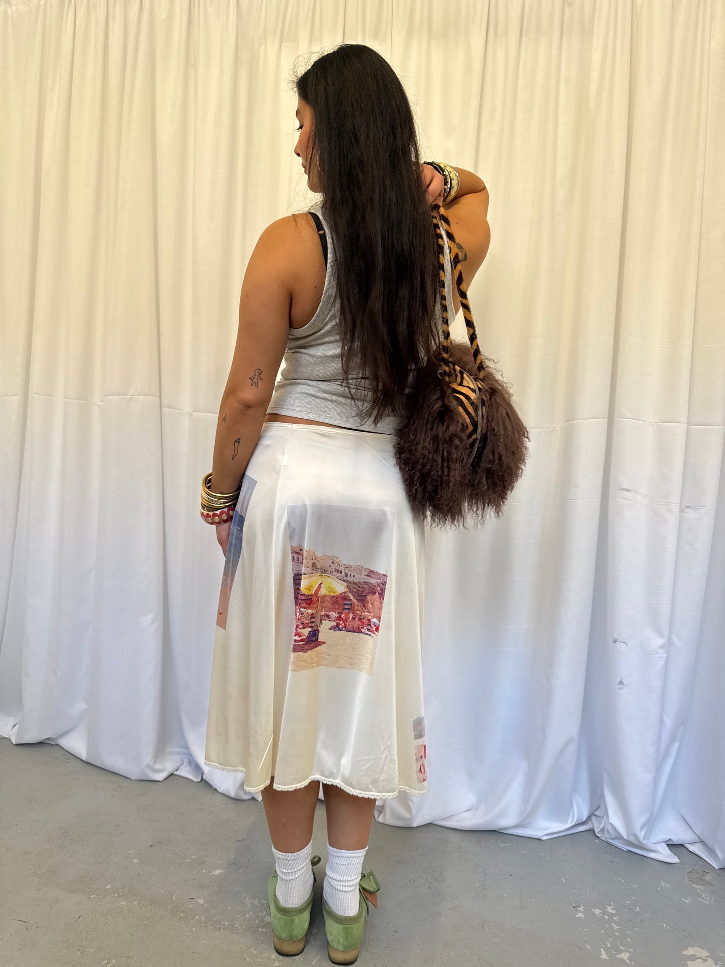 Postcard Slip Skirt 4 (M/L)