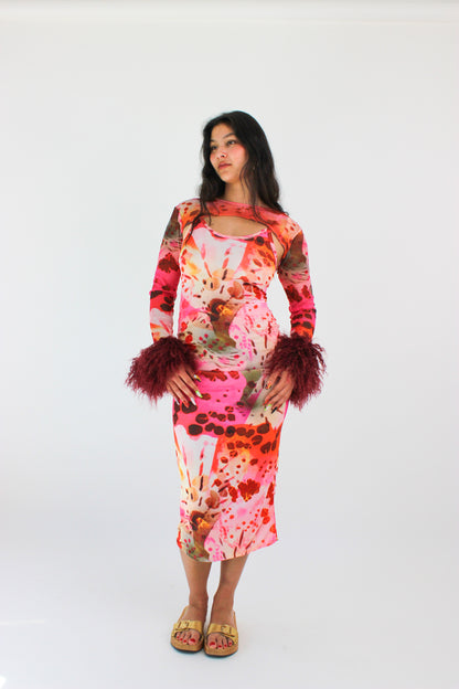 The Blossom Mesh Sleeves