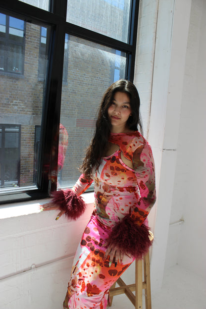 The Blossom Mesh Sleeves