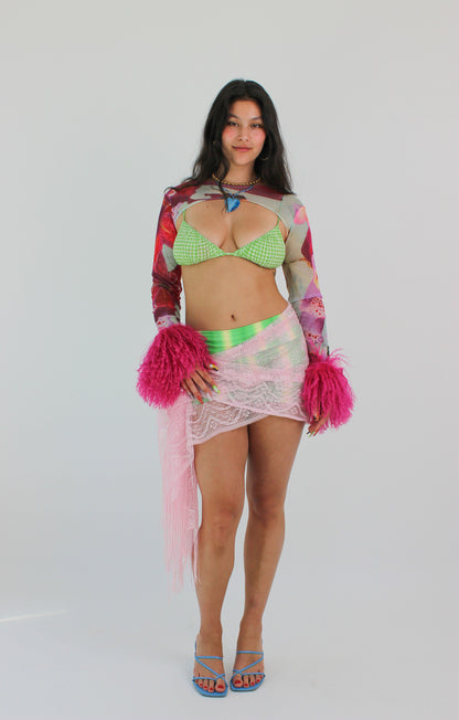 The Full Bloom Mesh Sleeves