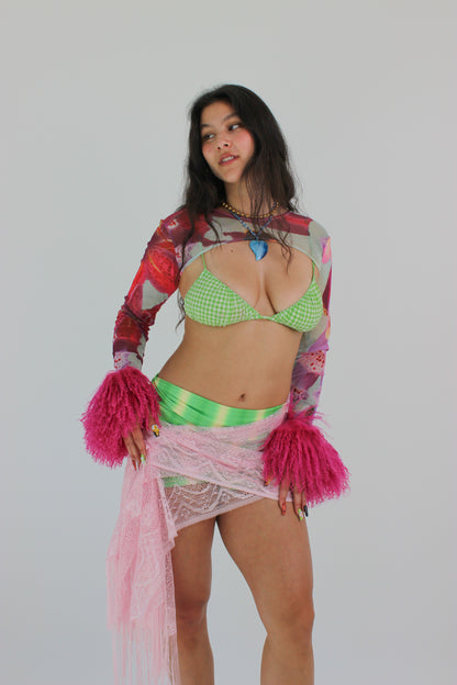 The Full Bloom Mesh Sleeves