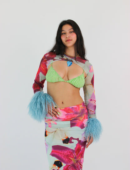 The Full Bloom Mesh Sleeves