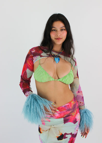 The Full Bloom Mesh Sleeves