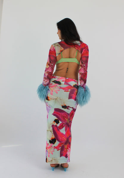 The Full Bloom Mesh Sleeves