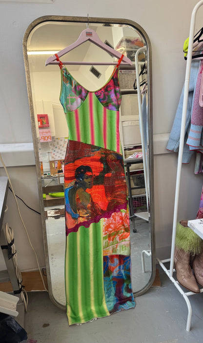 Patchwork Maxi Dress