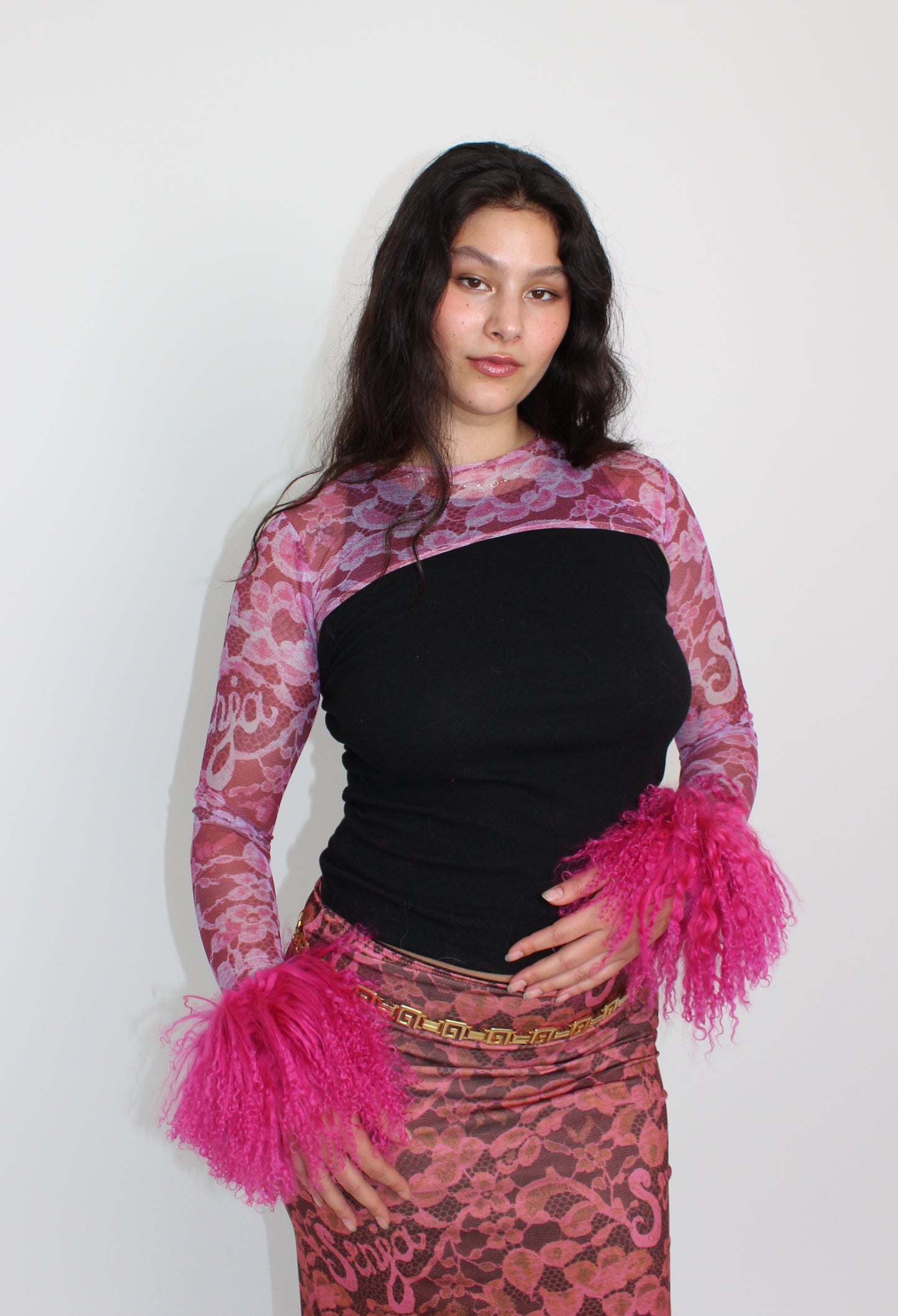 The Lace Mesh Sleeves