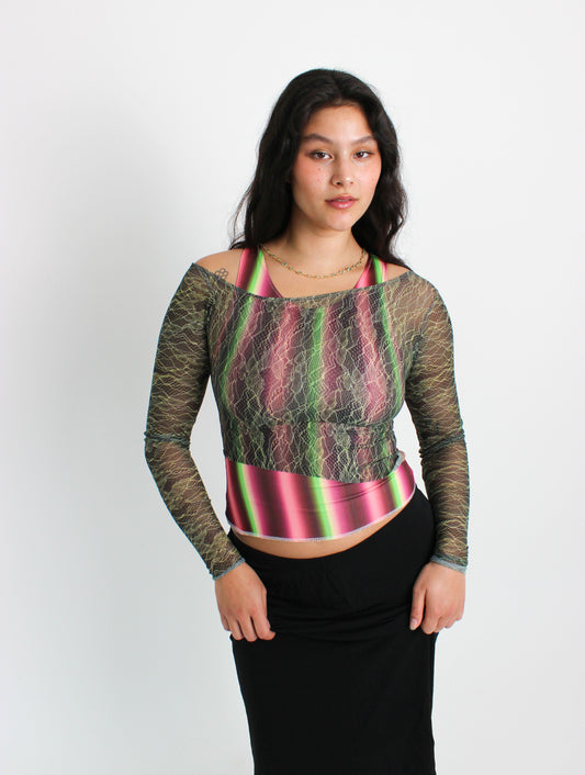 The Lace Asymmetric Top