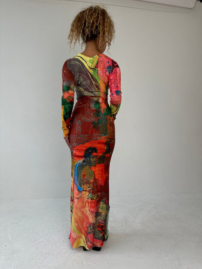 The Long-Sleeve Soleil Jersey Dress Senja by Maddie The Long-Sleeve Soleil Jersey Dress Senja by Maddie