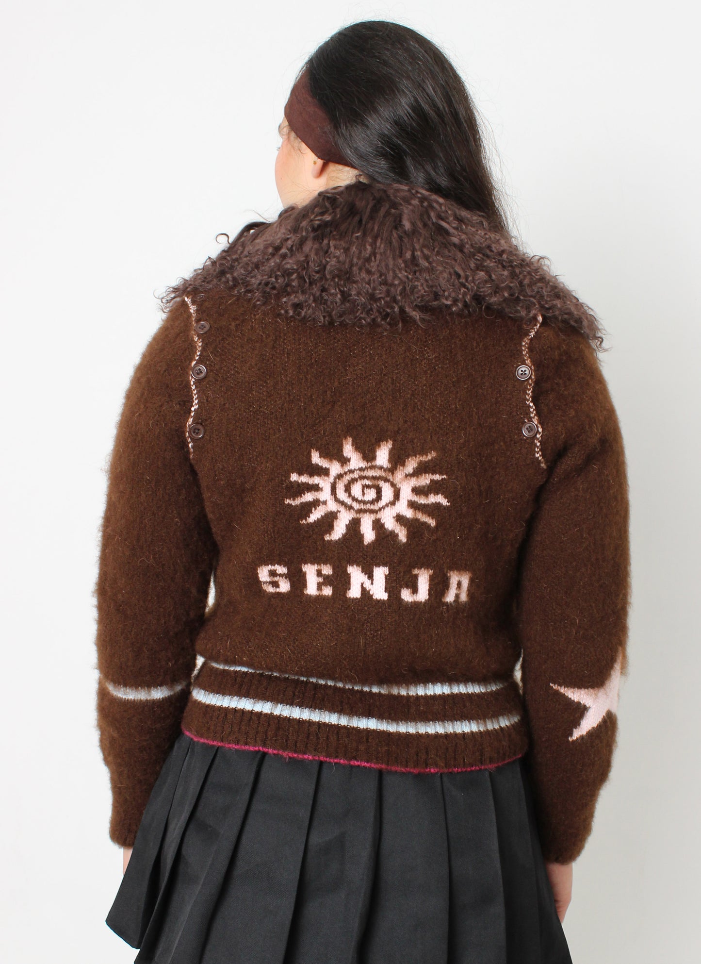 Fluffy Mongolian Detachable Collar