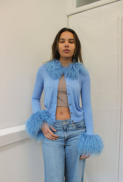 Cornflour Blue Cardigan