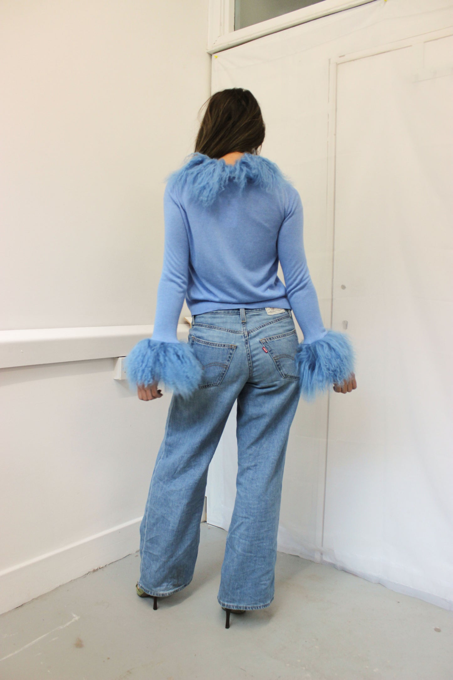 Cornflour Blue Cardigan