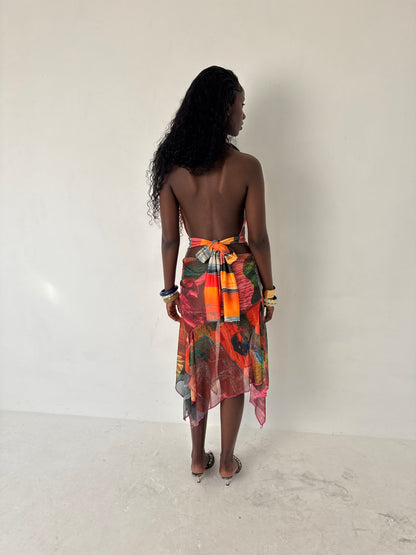 Sunset Plunge Top