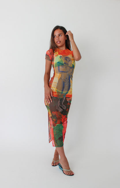 The Soleil Mesh Dress