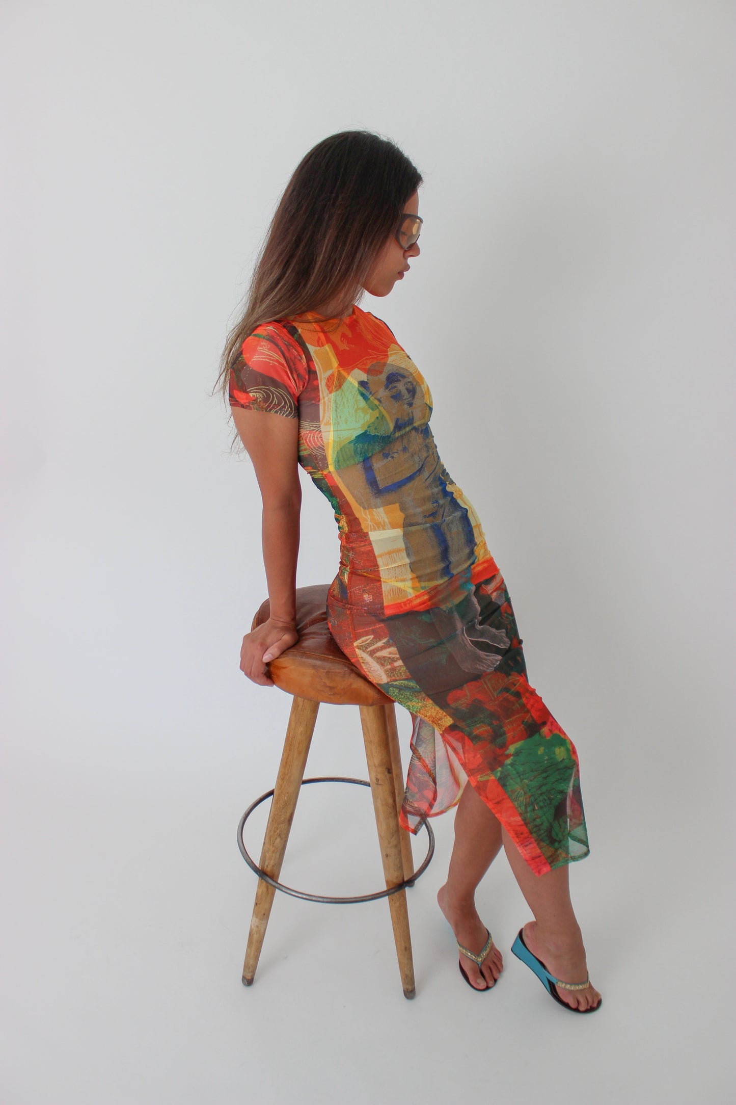 The Soleil Mesh Dress