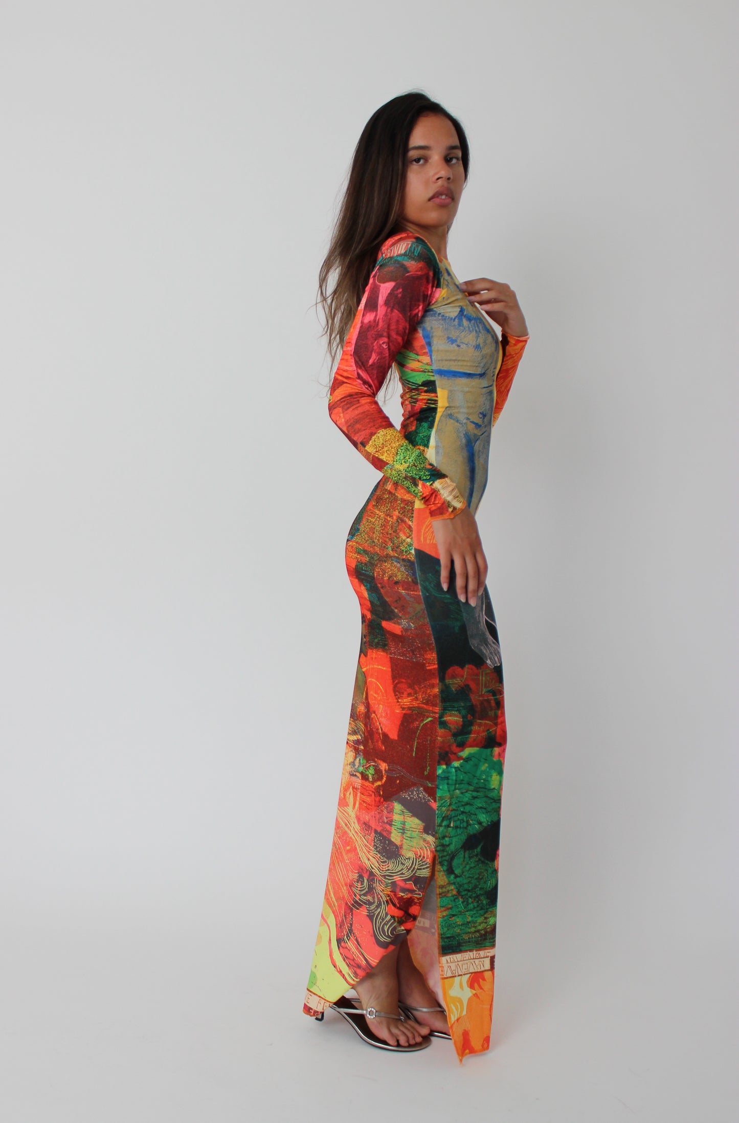 The Long-Sleeve Soleil Jersey Dress