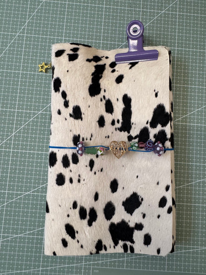A5 Tri-fold leather journal cover - 1/1 pieces