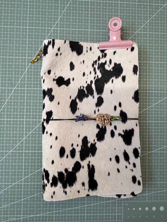 A5 Tri-fold leather journal cover - 1/1 pieces