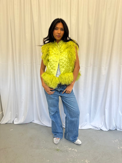 Lime Green Waistcoat