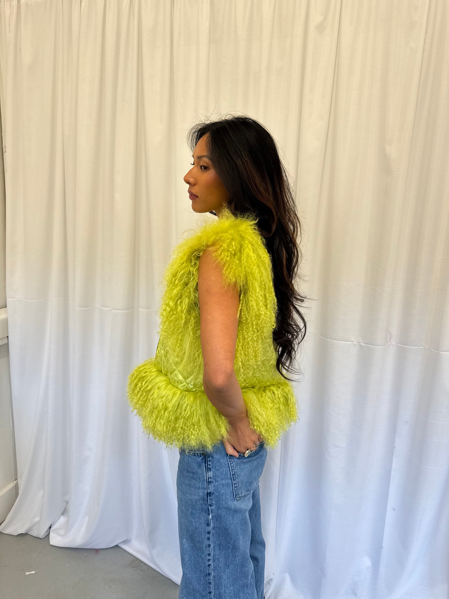 Lime Green Waistcoat