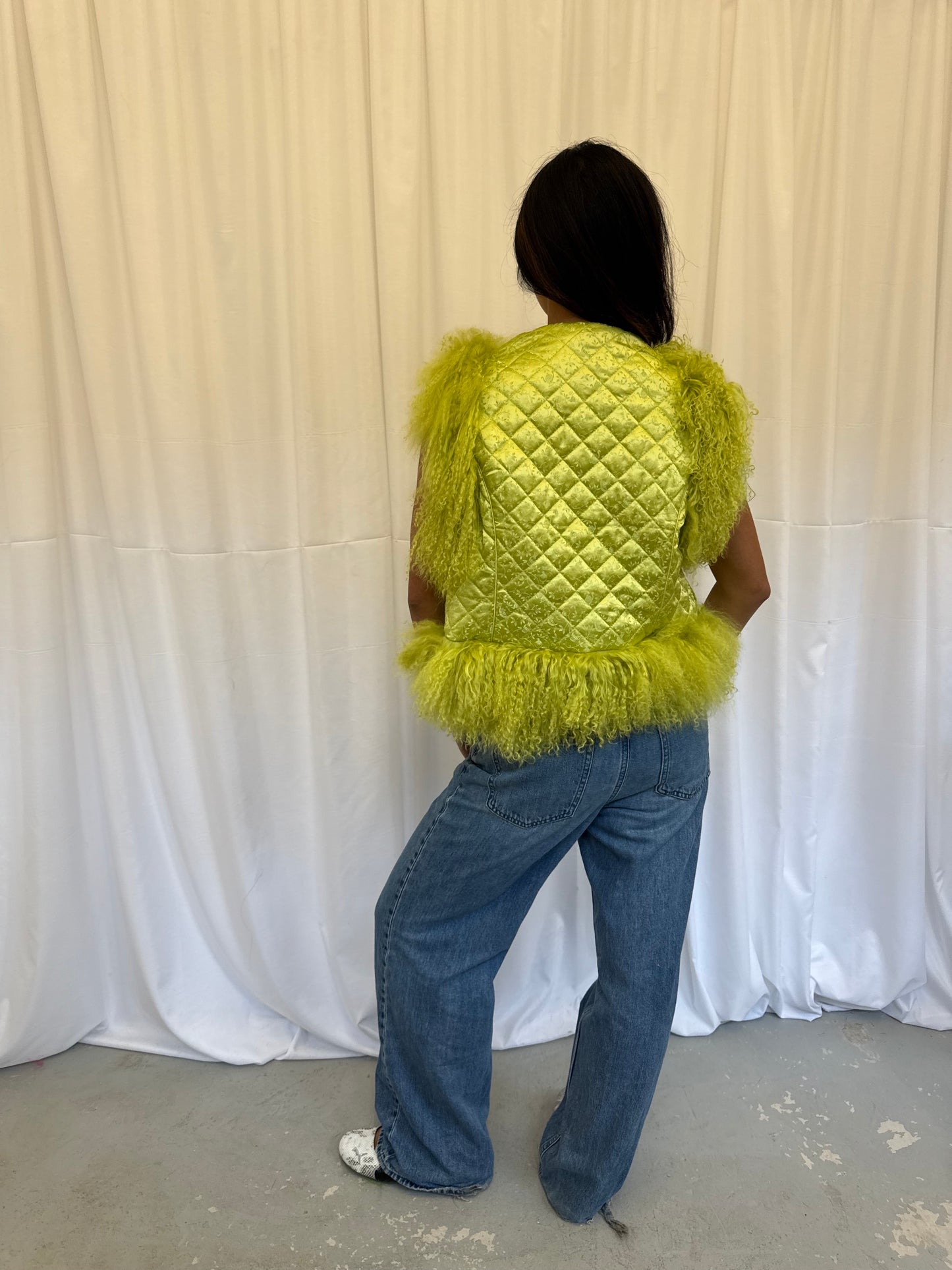 Lime Green Waistcoat