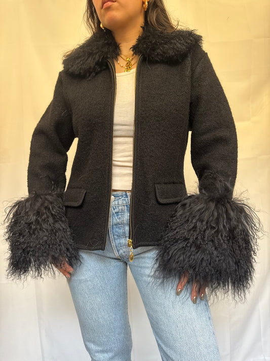 Black Wool Jacket