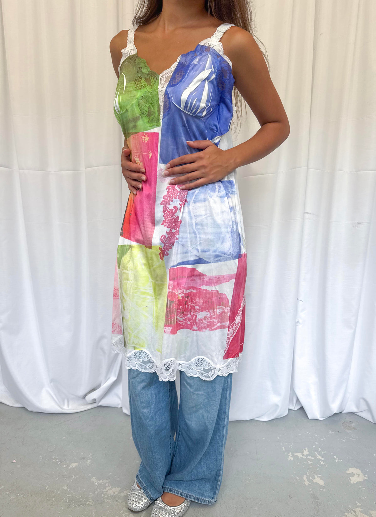 Upcycled Slip Dress