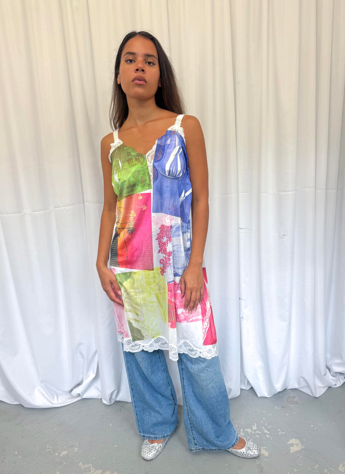 Upcycled Slip Dress