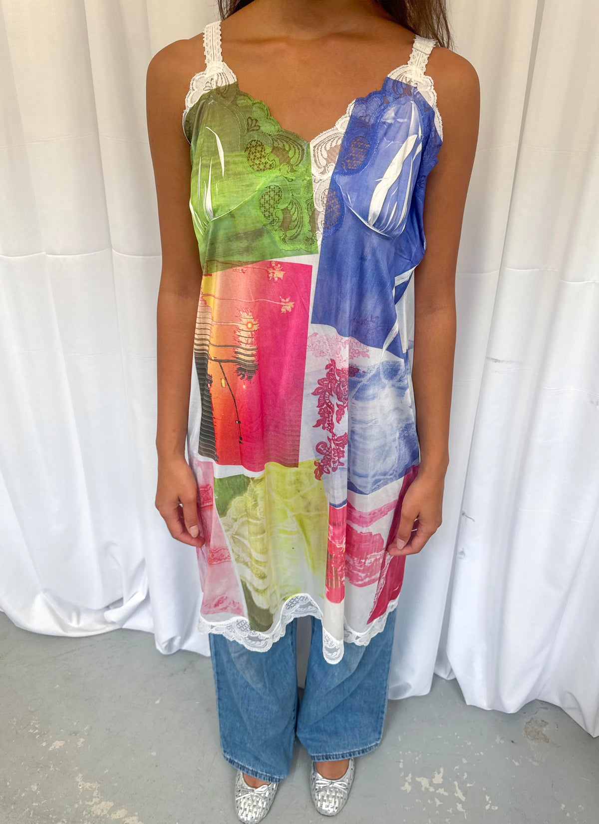Upcycled Slip Dress